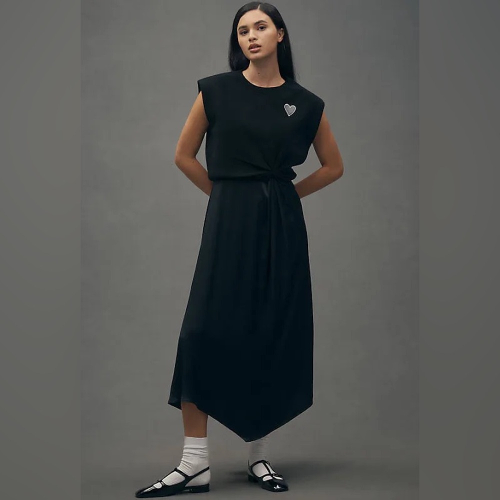 The Gemini Twofer Sweater + Midi Dress Set: Cap-Sleeve Edition